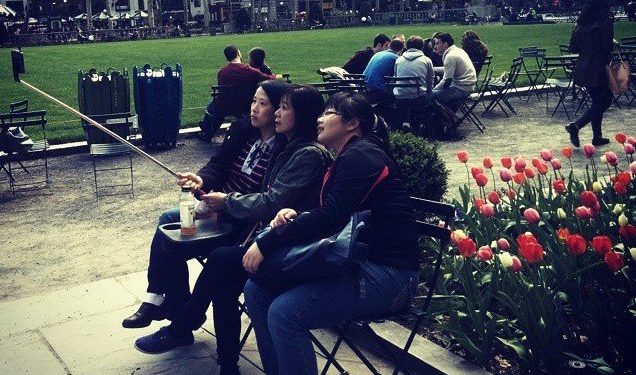 The Flowers Are Leaning In