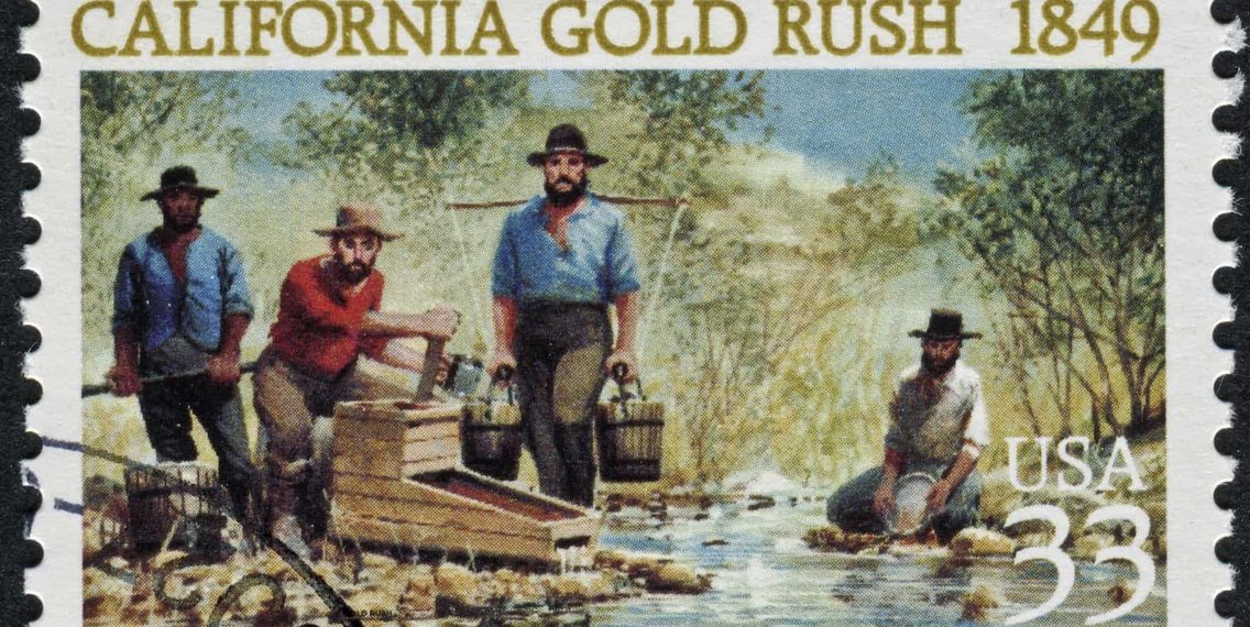 Prospecting for Christmas in 1849